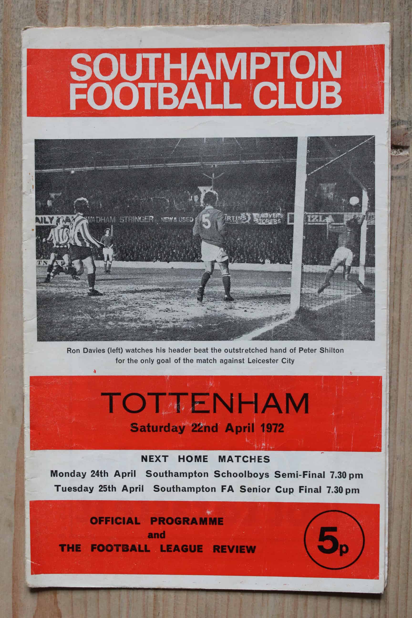 Southampton FC v Tottenham Hotspur FC